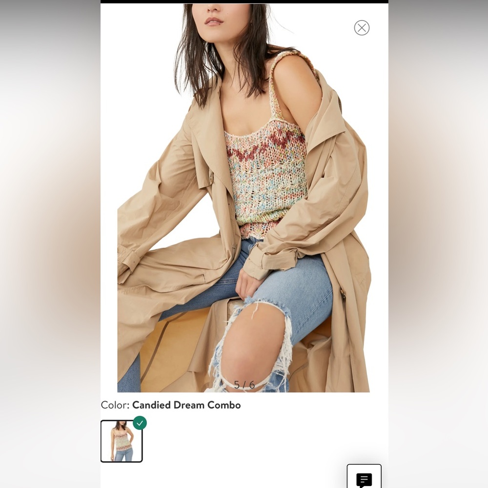 Free People top. Brand new.